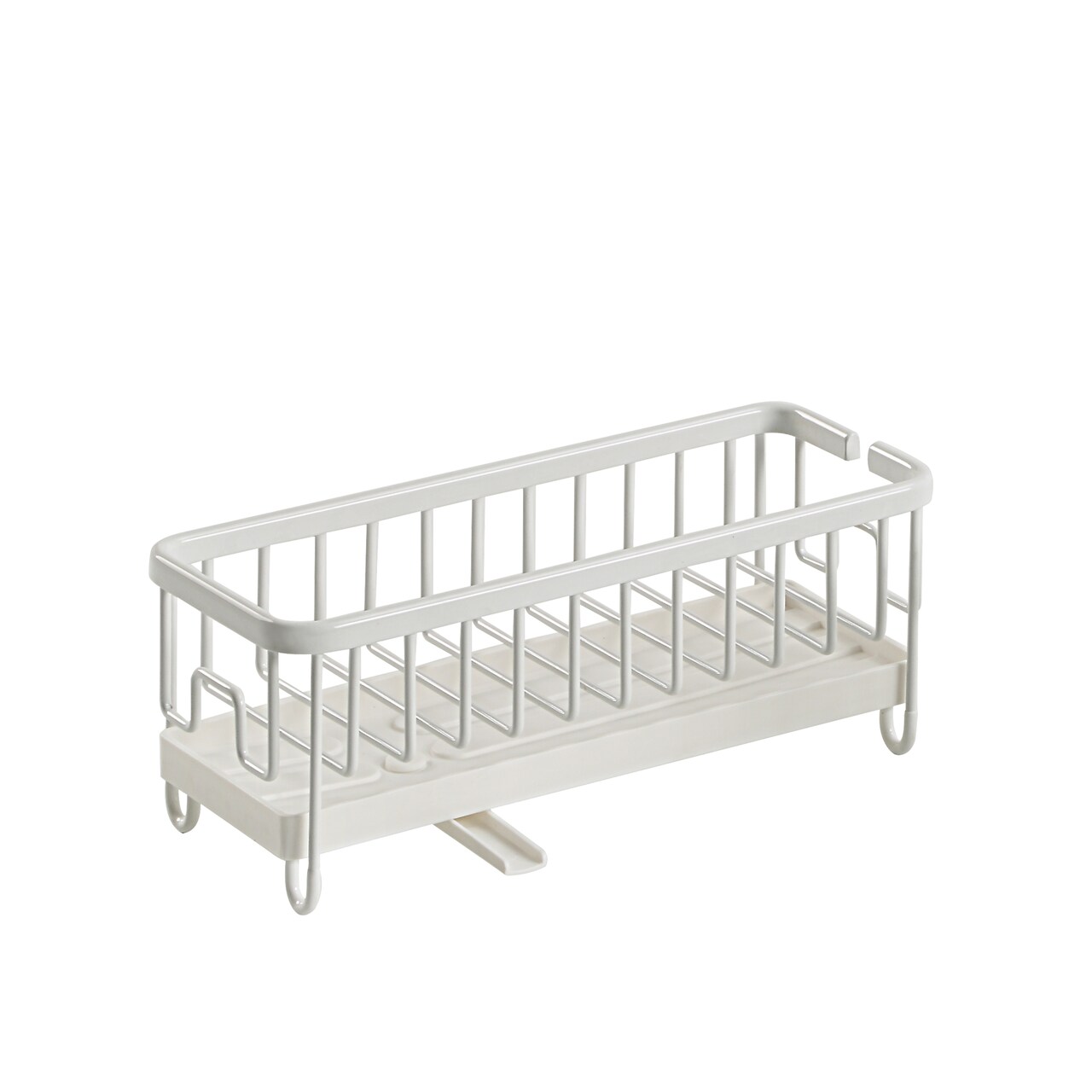 Never Rust Aluminum Utensil, Sink Cleaning Tools Holder for Kitchen Sink with Drain Board